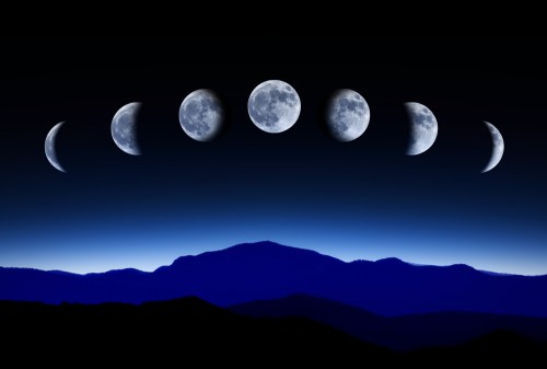 Mondphasen: Foto: © David_Carillet / shutterstock / #120250696